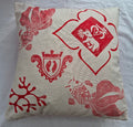 housse de coussin chakra signe poisson