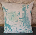 housse de coussin cerf et chouette